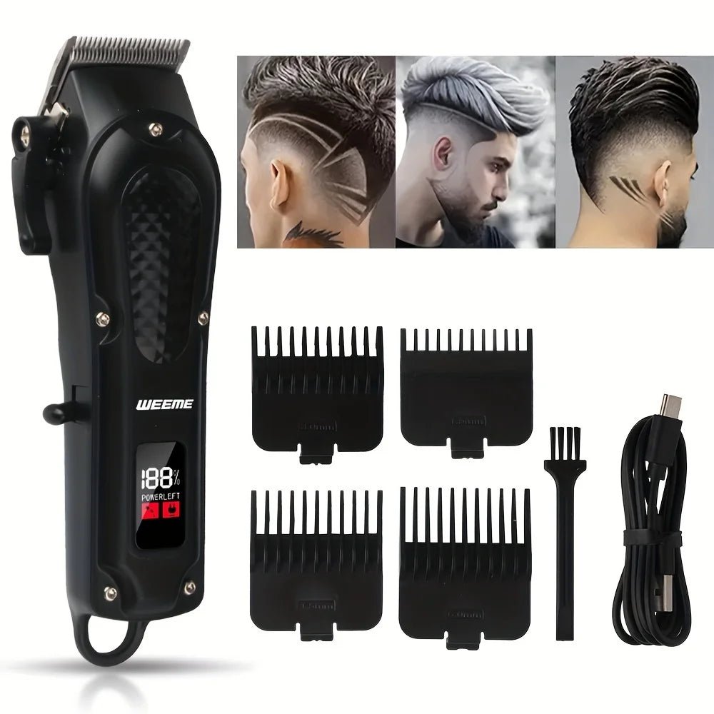 Silent Precision Trimmer - KIKIDO Elite Grooming Set - MENLOFT LLC