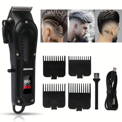 Silent Precision Trimmer - KIKIDO Elite Grooming Set - MENLOFT LLC