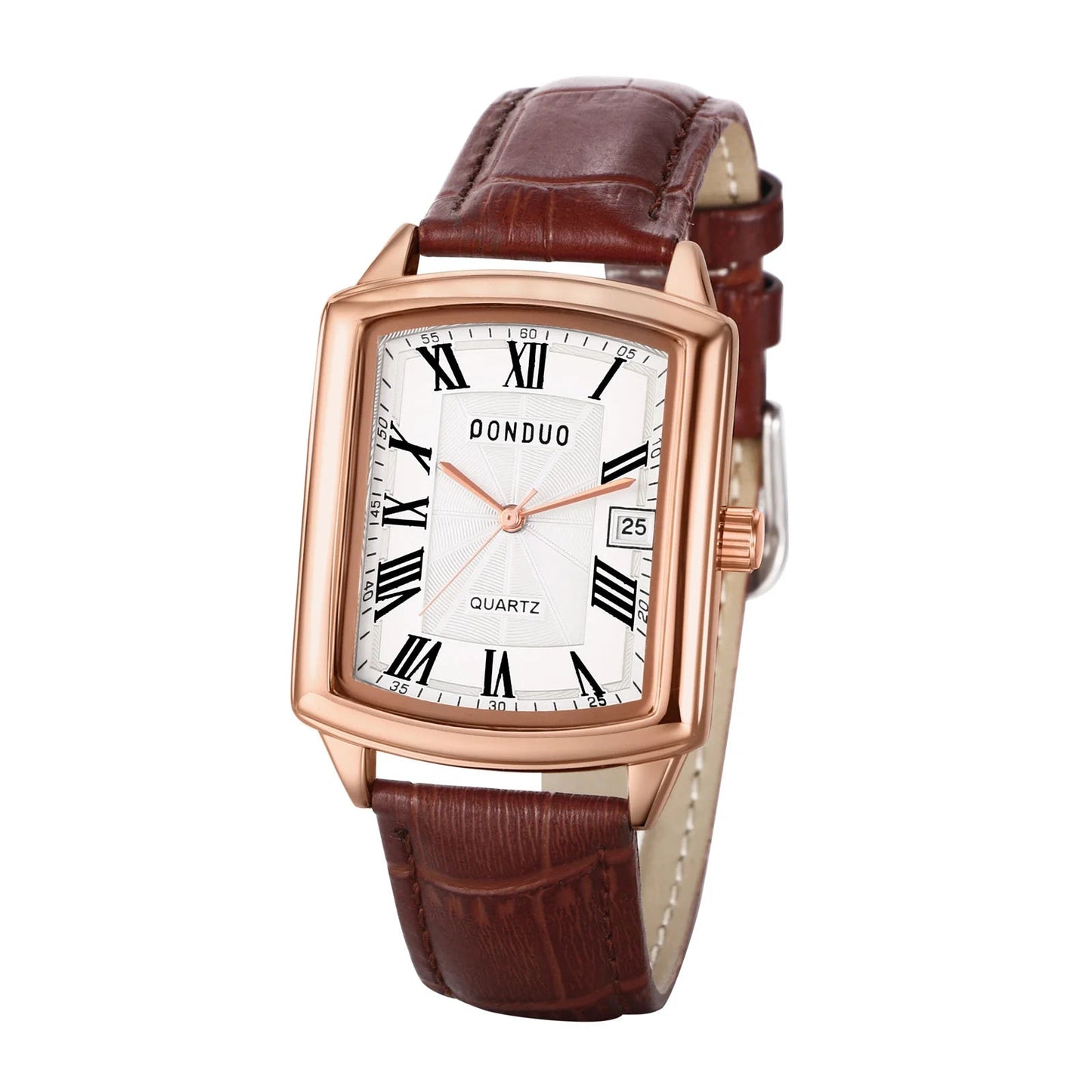 Sophisticated Men's Quartz Watch - Elevate Your Style - MENLOFT LLC