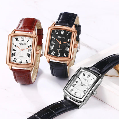 Sophisticated Men's Quartz Watch - Elevate Your Style - MENLOFT LLC