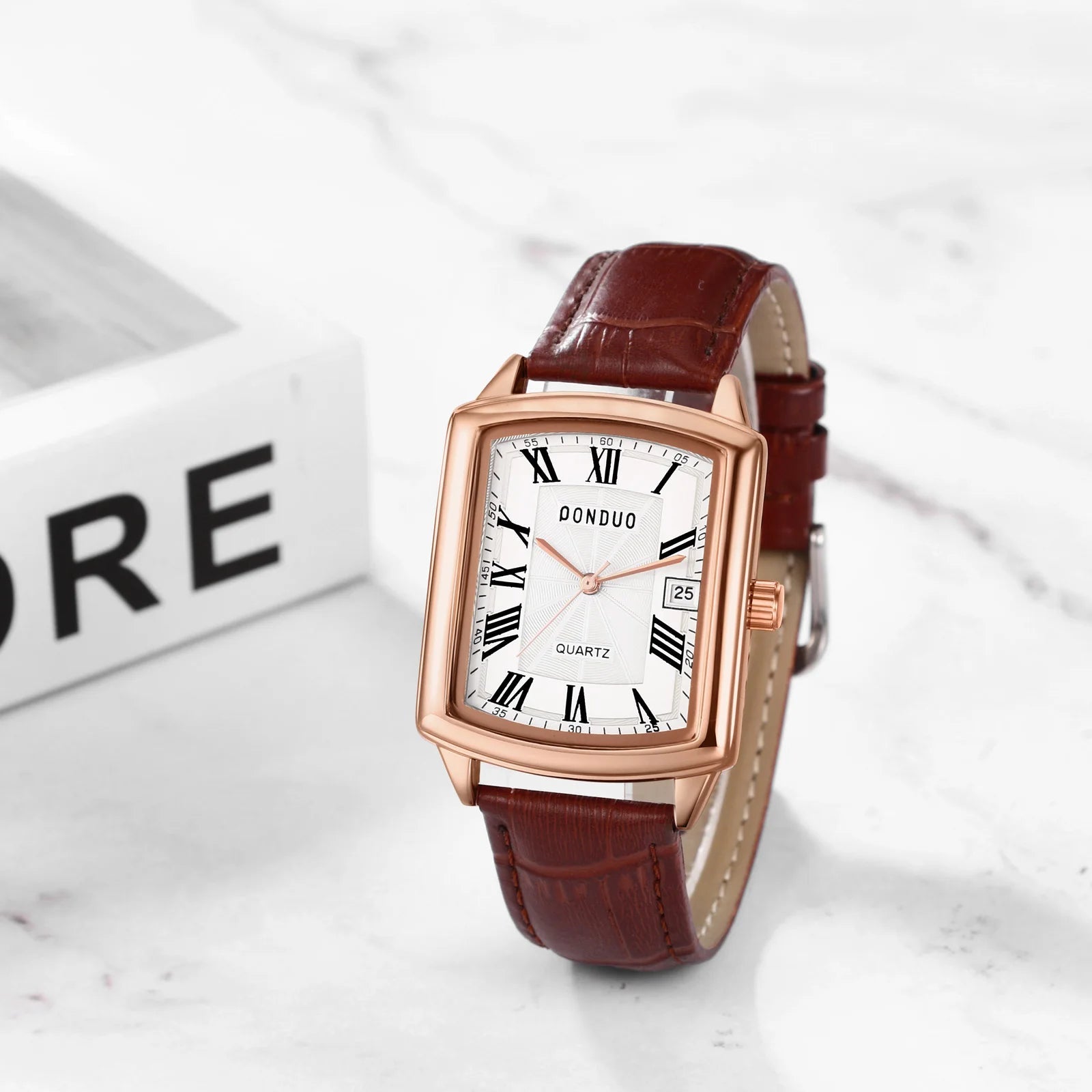 Sophisticated Men's Quartz Watch - Elevate Your Style - MENLOFT LLC