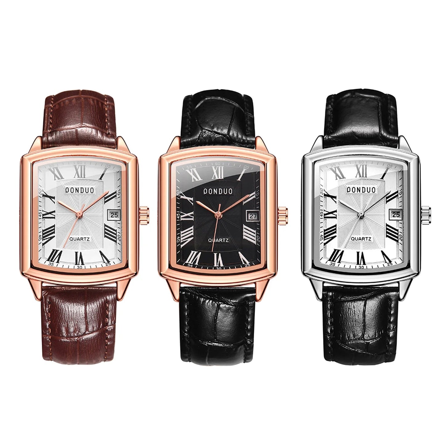 Sophisticated Men's Quartz Watch - Elevate Your Style - MENLOFT LLC