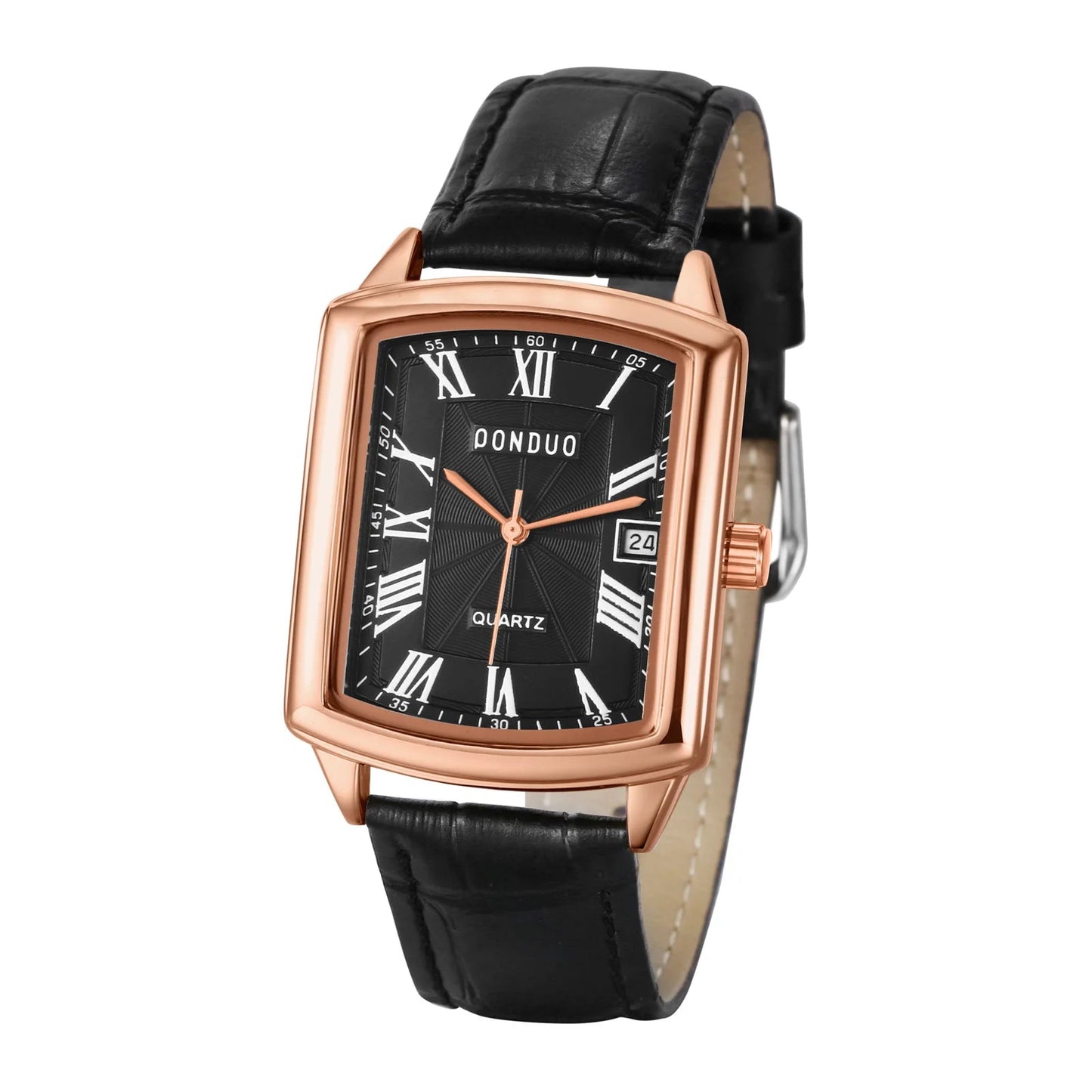 Sophisticated Men's Quartz Watch - Elevate Your Style - MENLOFT LLC