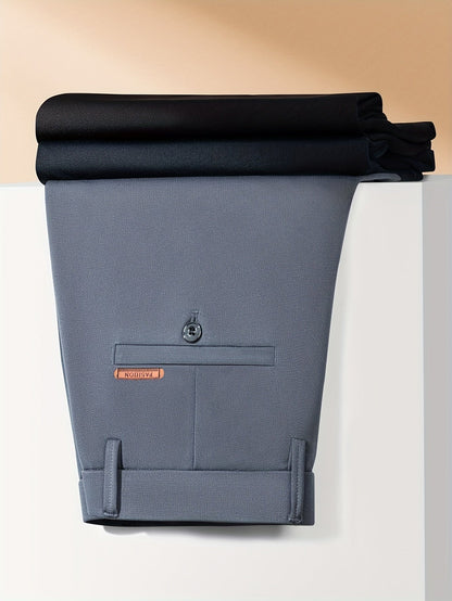 Sophisticated Men's Slim - Fit Stretch Dress Pants - Menloft