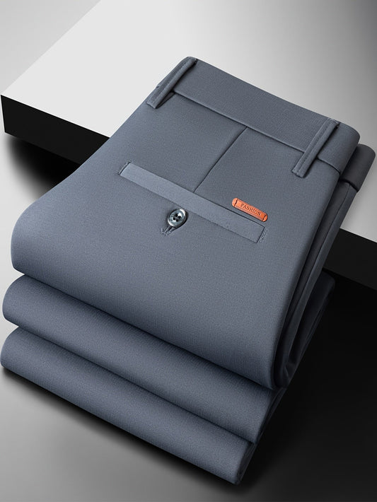 Sophisticated Men's Slim - Fit Stretch Dress Pants - Menloft