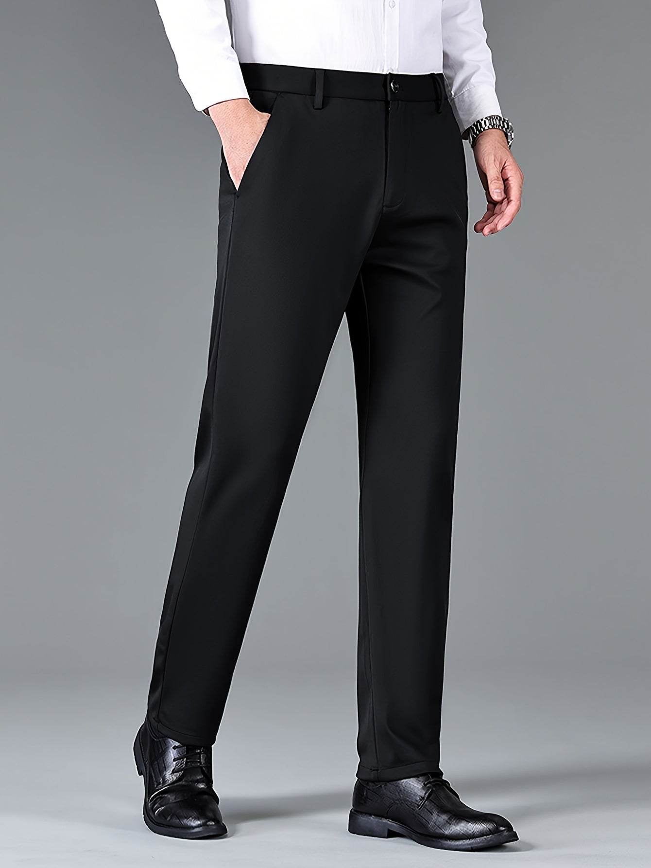 Sophisticated Men's Slim - Fit Stretch Dress Pants - Menloft