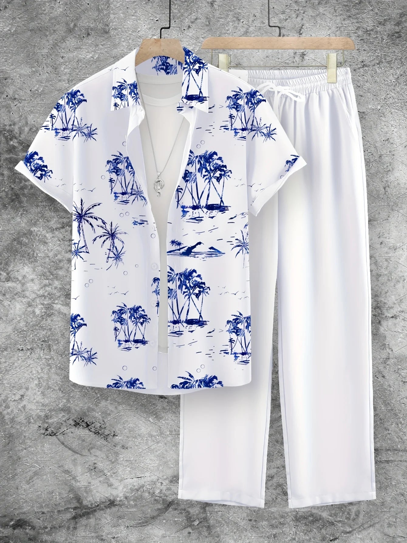 Tropical Breeze Men's Set: Style and Comfort - MENLOFT LLC