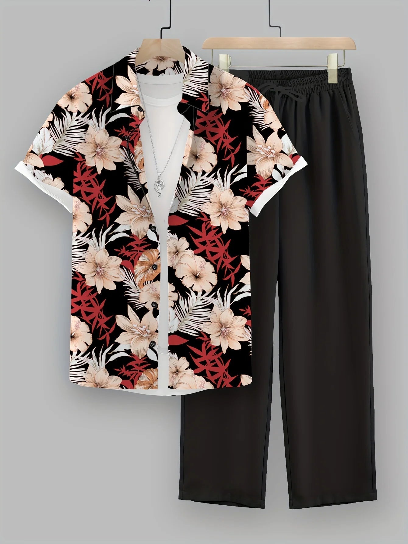 Tropical Breeze Men's Set: Style and Comfort - MENLOFT LLC
