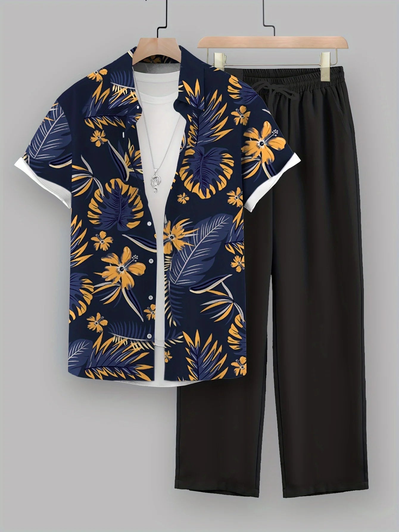 Tropical Breeze Men's Set: Style and Comfort - MENLOFT LLC