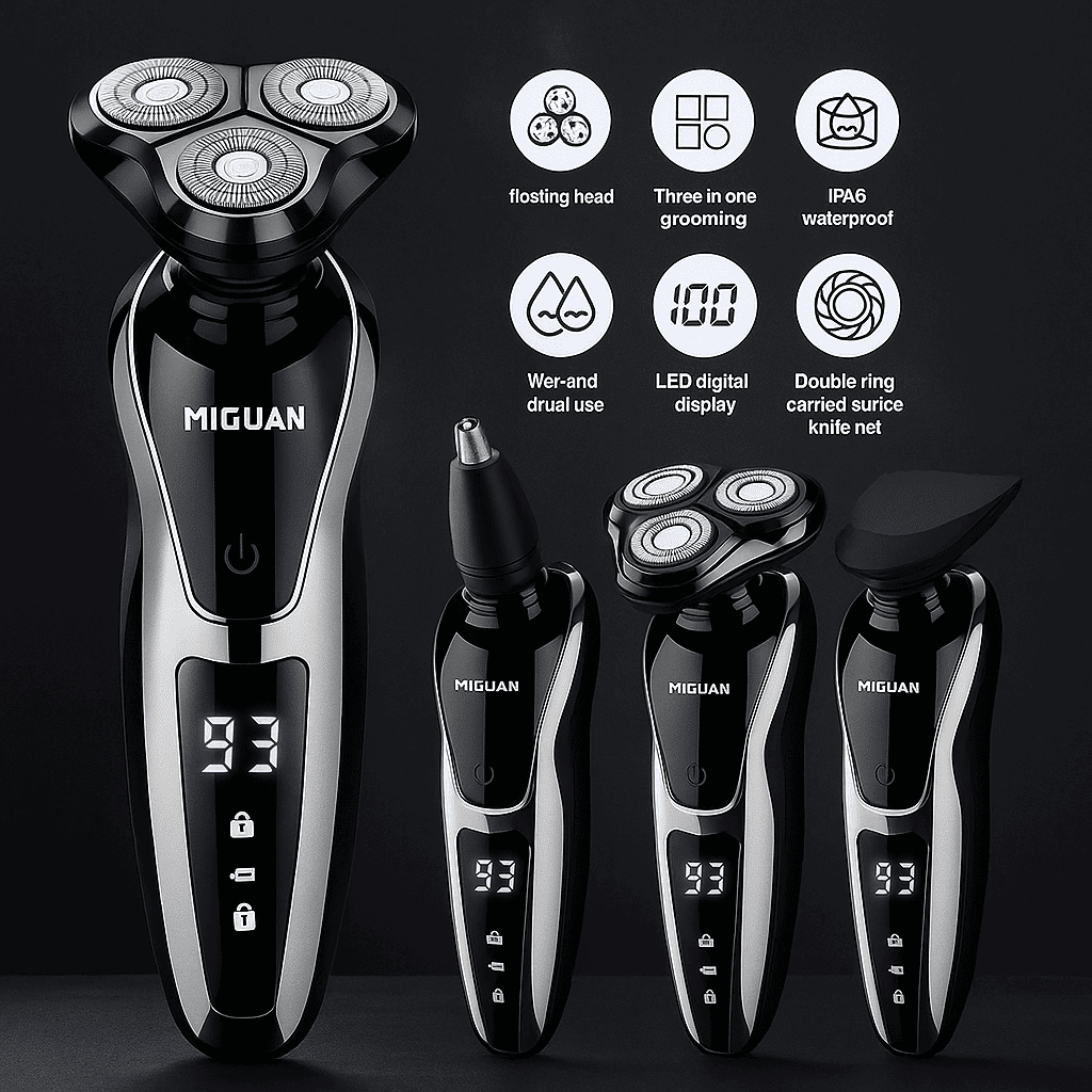 Ultimate 3 in 1 Electric Grooming Kit Powerful & Durable - Menloft
