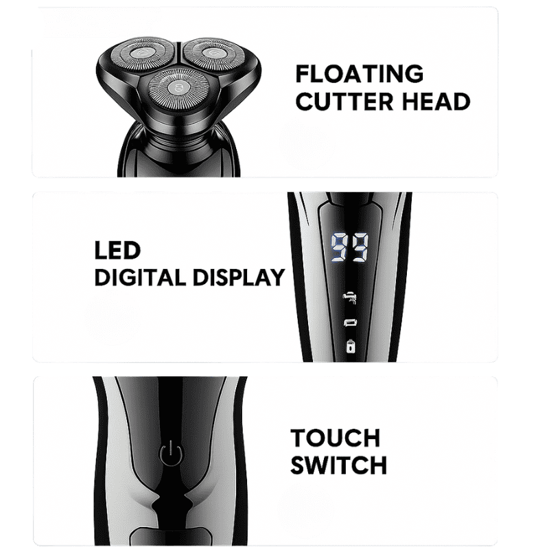 Ultimate 3 in 1 Electric Grooming Kit Powerful & Durable - Menloft