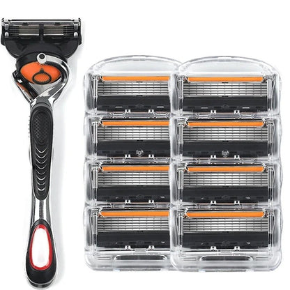 Ultimate Comfort Razor - Precision Shave with Stainless Steel Blades - MENLOFT LLC