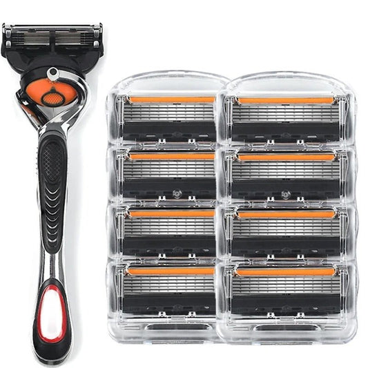 Ultimate Comfort Razor - Precision Shave with Stainless Steel Blades - MENLOFT LLC