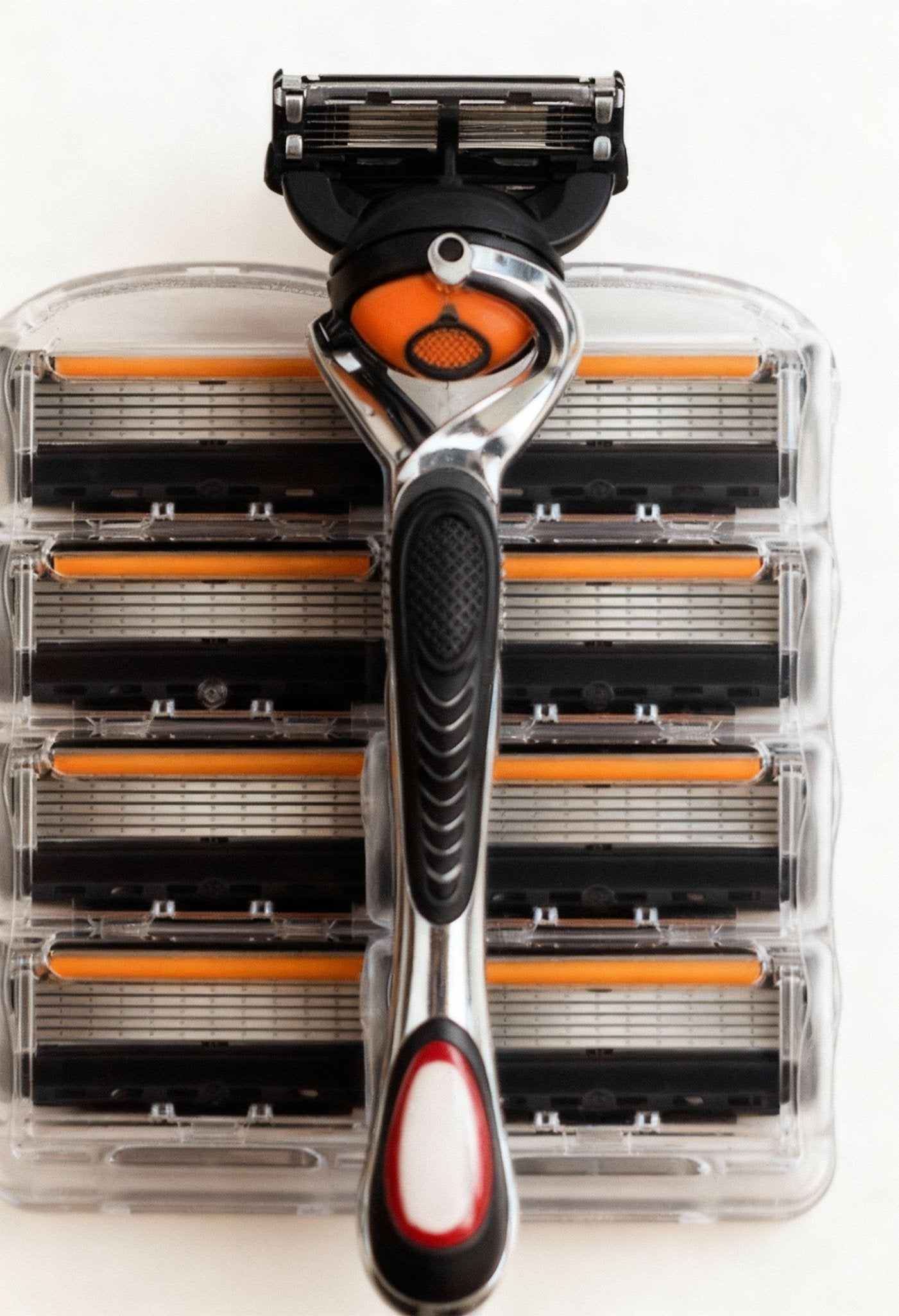 men’s razor kit blade close-up Menloft