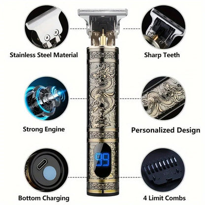 Ultimate Grooming Clipper - Precision & Style Enhancer - MENLOFT LLC