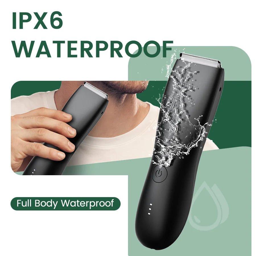 Ultimate Grooming Experience - Men's Waterproof Trimmer for Precision & Comfort - MENLOFT LLC