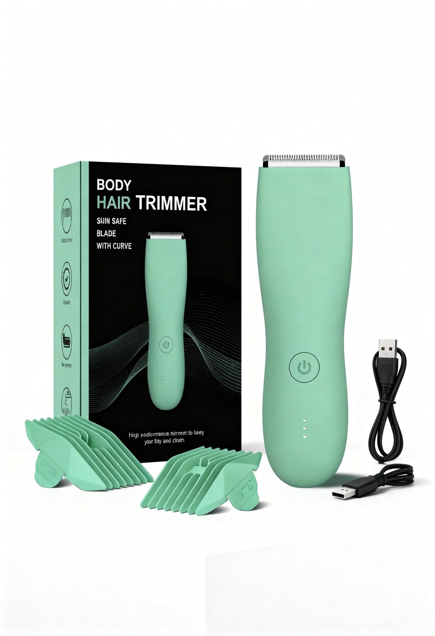 men’s waterproof trimmer packaging view Menloft