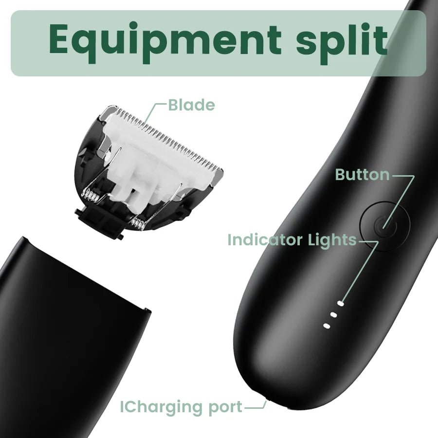 Ultimate Grooming Experience - Men's Waterproof Trimmer for Precision & Comfort - MENLOFT LLC
