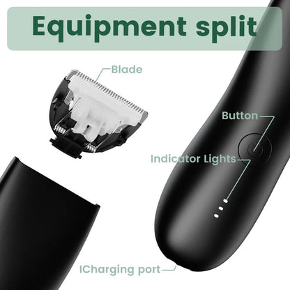 Ultimate Grooming Experience - Men's Waterproof Trimmer for Precision & Comfort - MENLOFT LLC