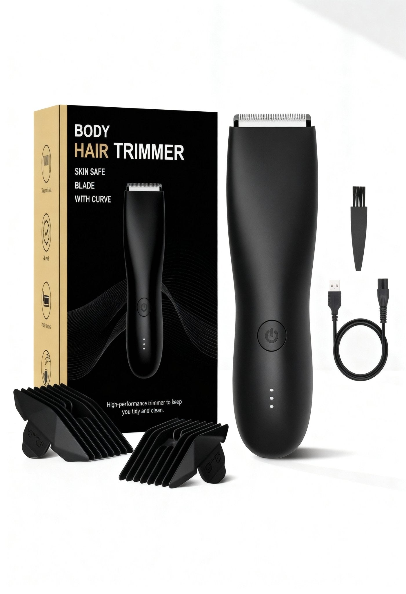 men’s waterproof trimmer ergonomic handle Menloft