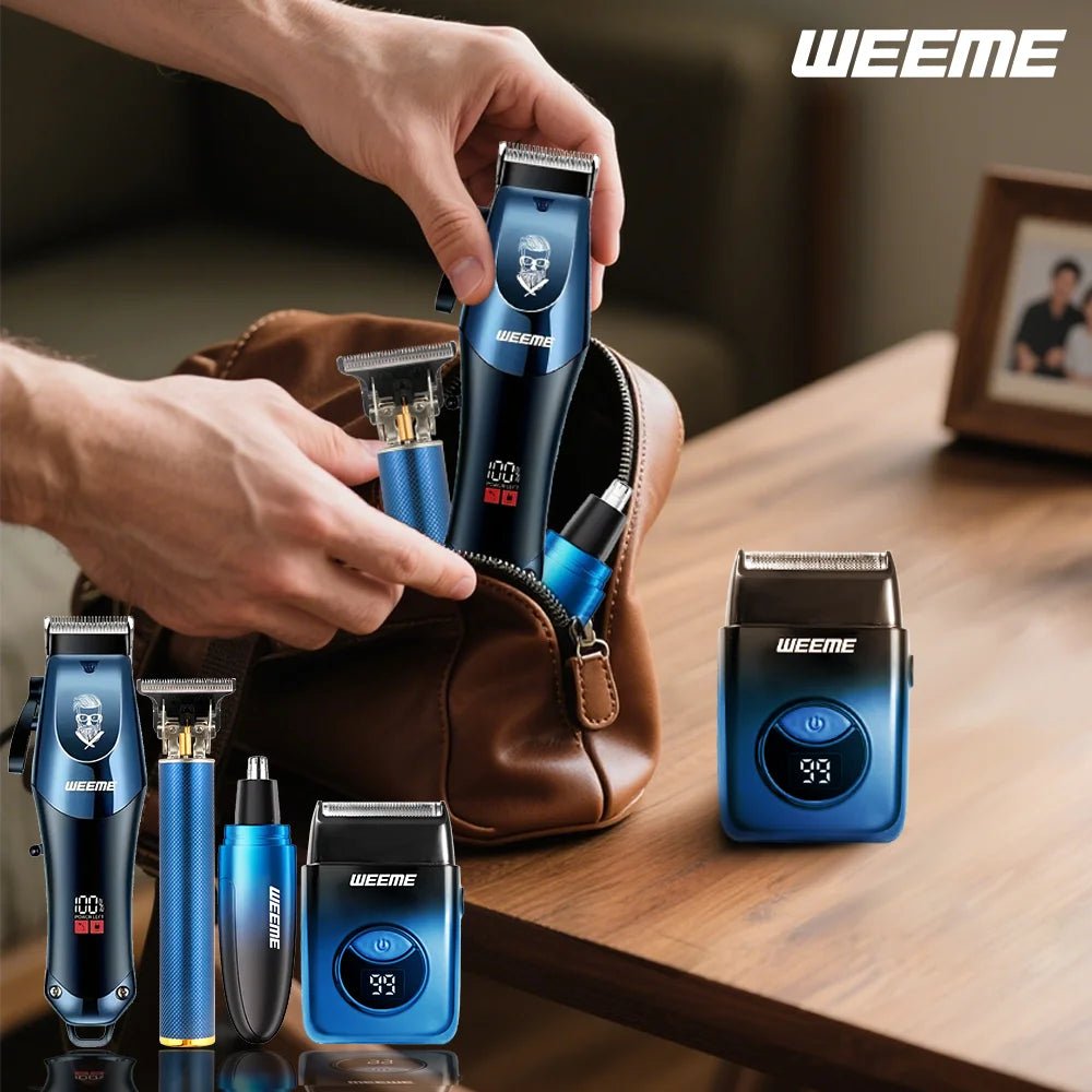 Ultimate Grooming: WEEME Precision Clipper Set for Men - MENLOFT LLC