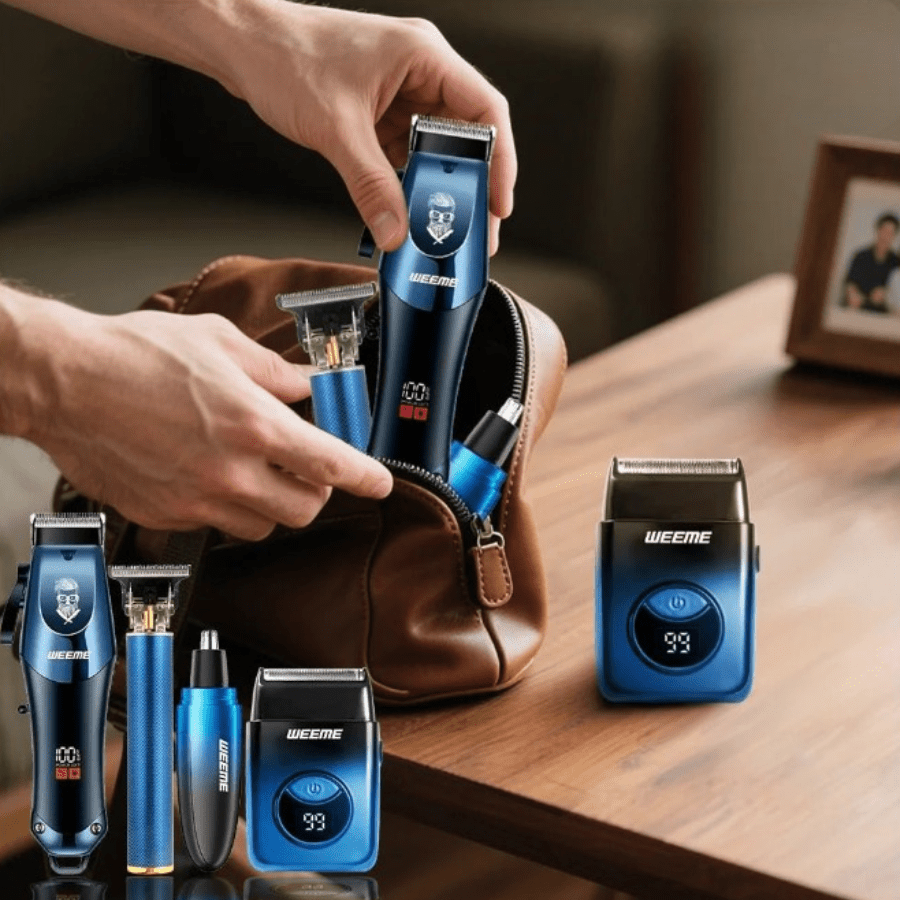Ultimate Grooming: WEEME Precision Clipper Set for Men - Menloft