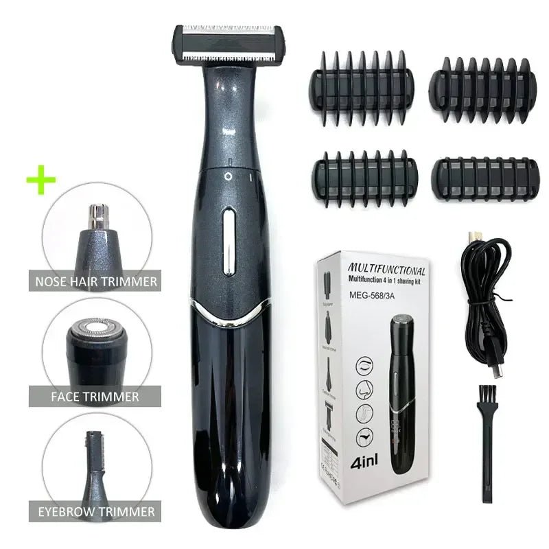 Ultimate GroomPro: Precision & Comfort in Men's Grooming - MENLOFT LLC