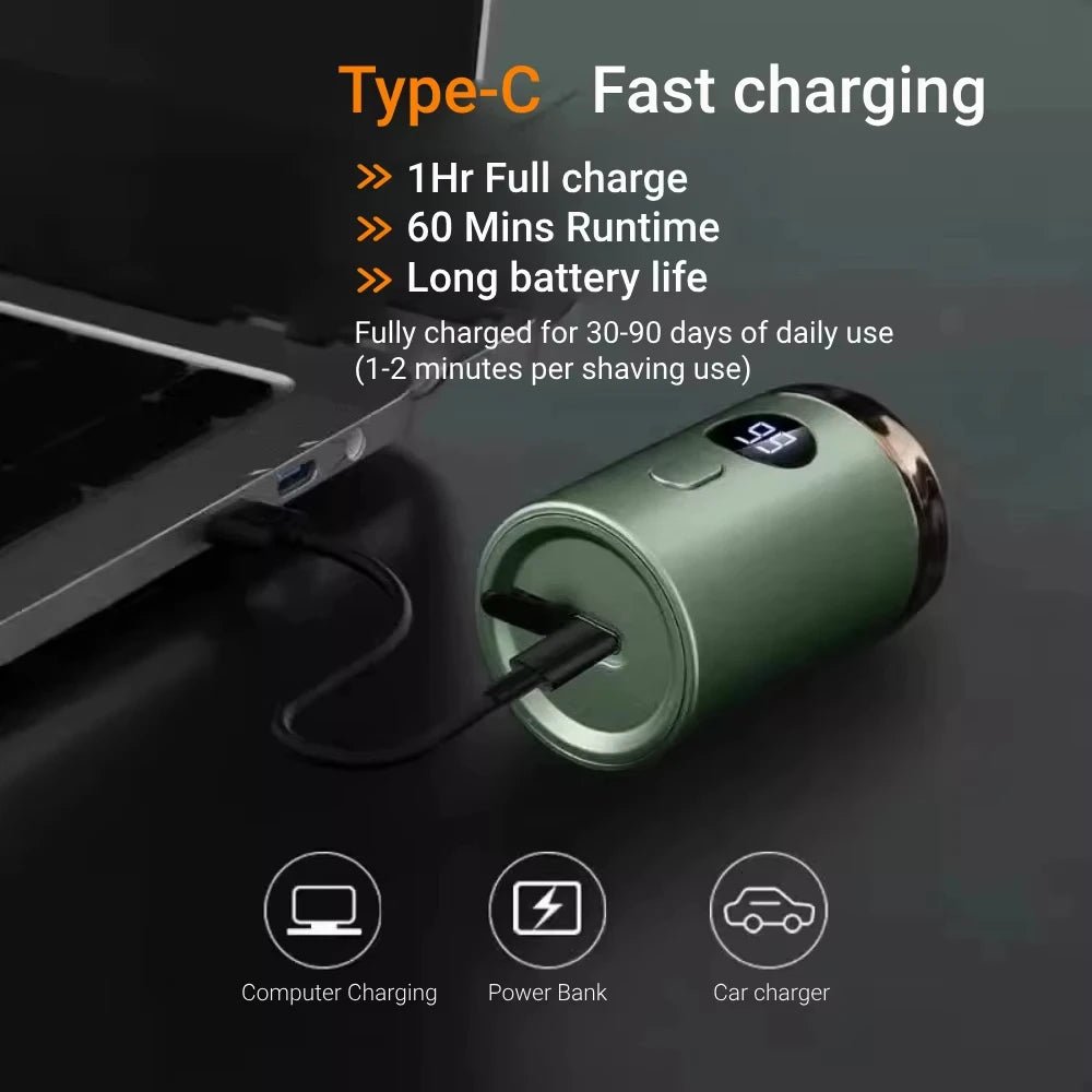 Ultimate Portable Men's Electric Shaver - Menloft