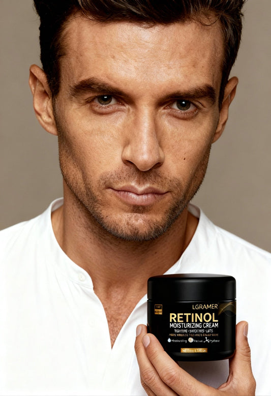 Ultimate Retinol Moisturizer for Men - Smooth, Firm, Revitalize - Menloft