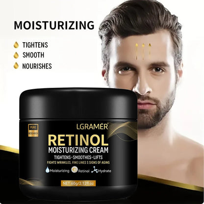 Ultimate Retinol Moisturizer for Men - Smooth, Firm, Revitalize - MENLOFT LLC