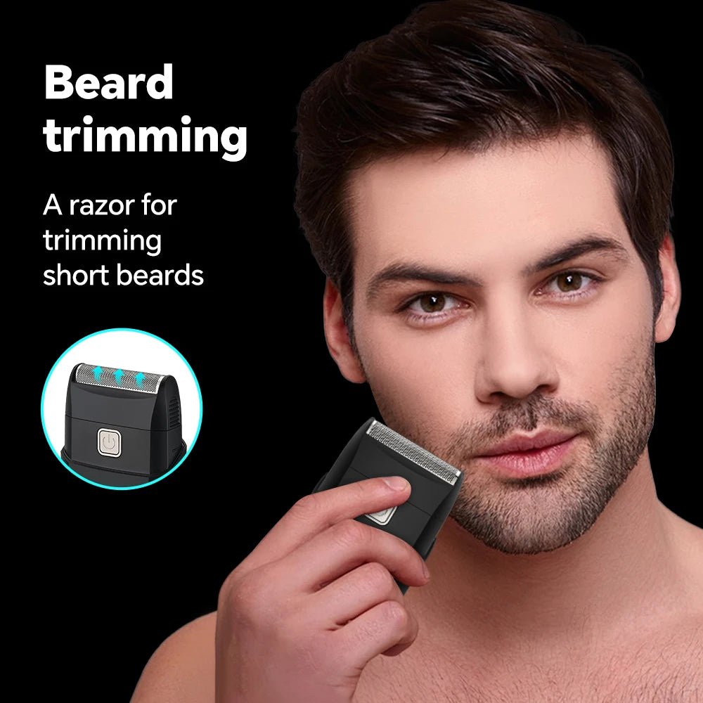 Ultimate Smooth Shave - GERTZY's Portable Rechargeable Shaver - MENLOFT LLC