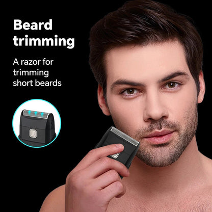 Ultimate Smooth Shave - GERTZY's Portable Rechargeable Shaver - MENLOFT LLC