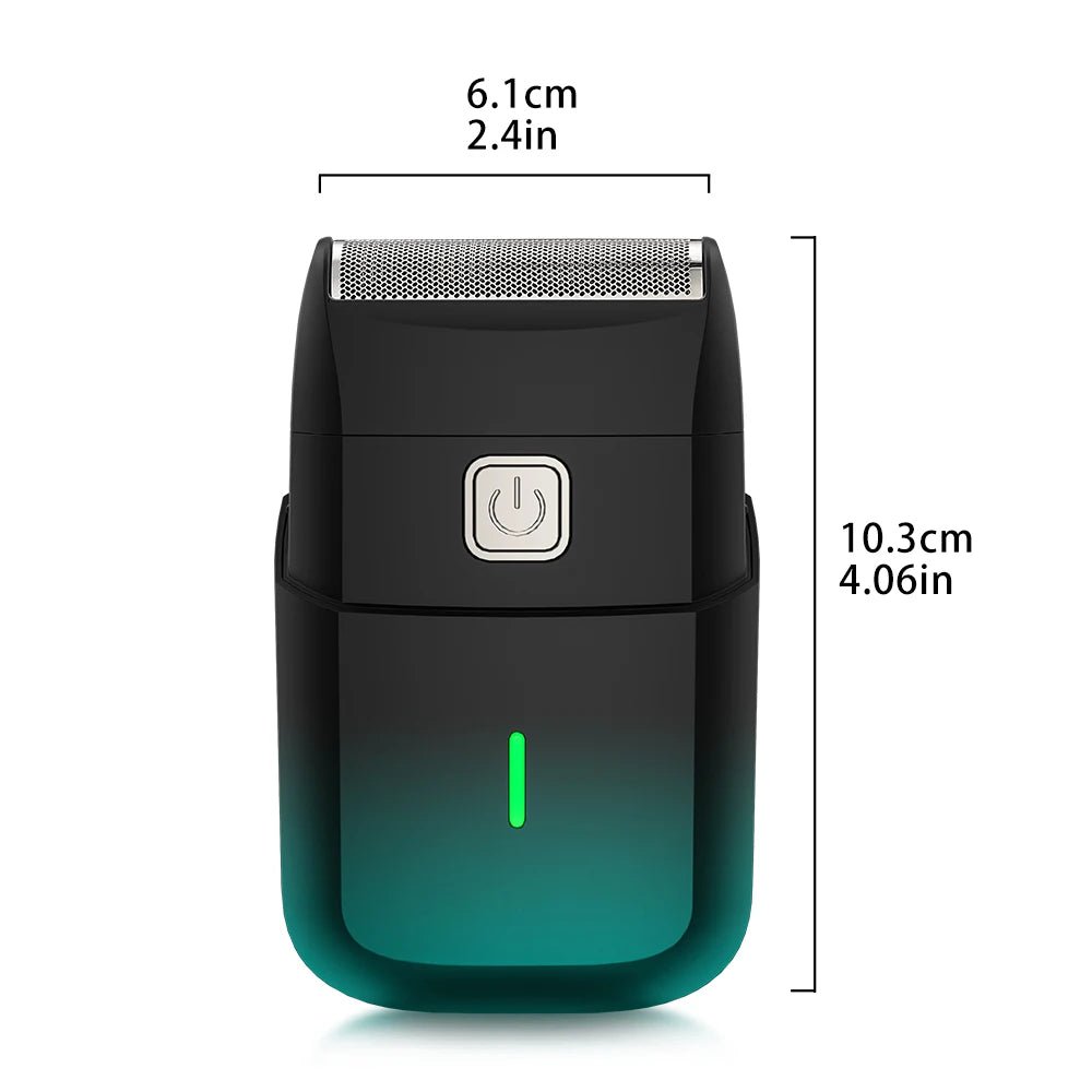 Ultimate Smooth Shave - GERTZY's Portable Rechargeable Shaver - MENLOFT LLC