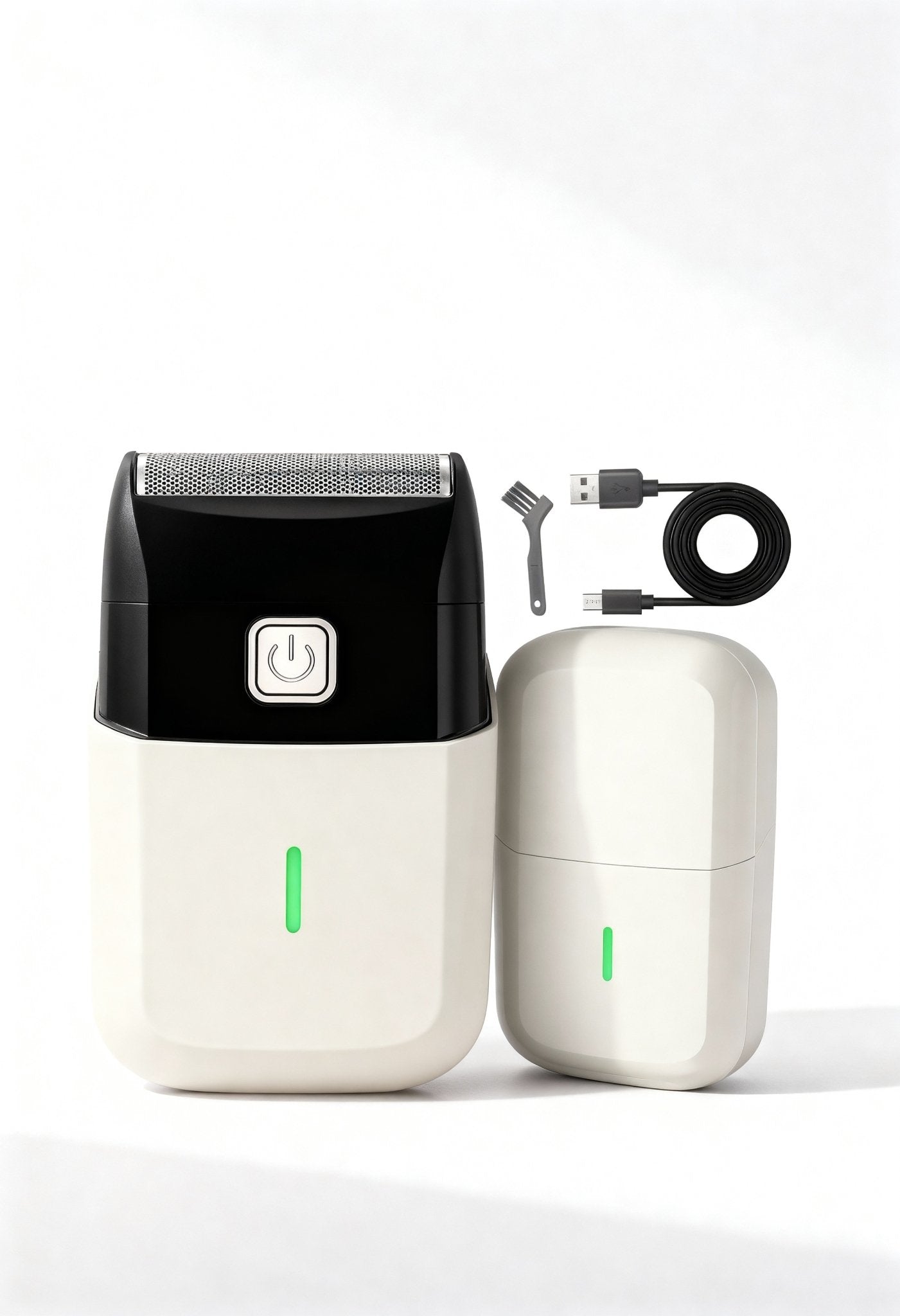 men’s rechargeable shaver travel ready Menloft