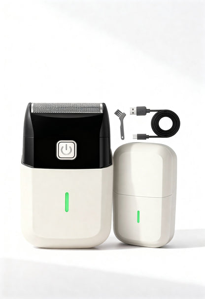 men’s rechargeable shaver travel ready Menloft