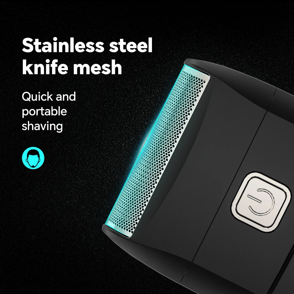 Ultimate Smooth Shave - GERTZY's Portable Rechargeable Shaver - MENLOFT LLC