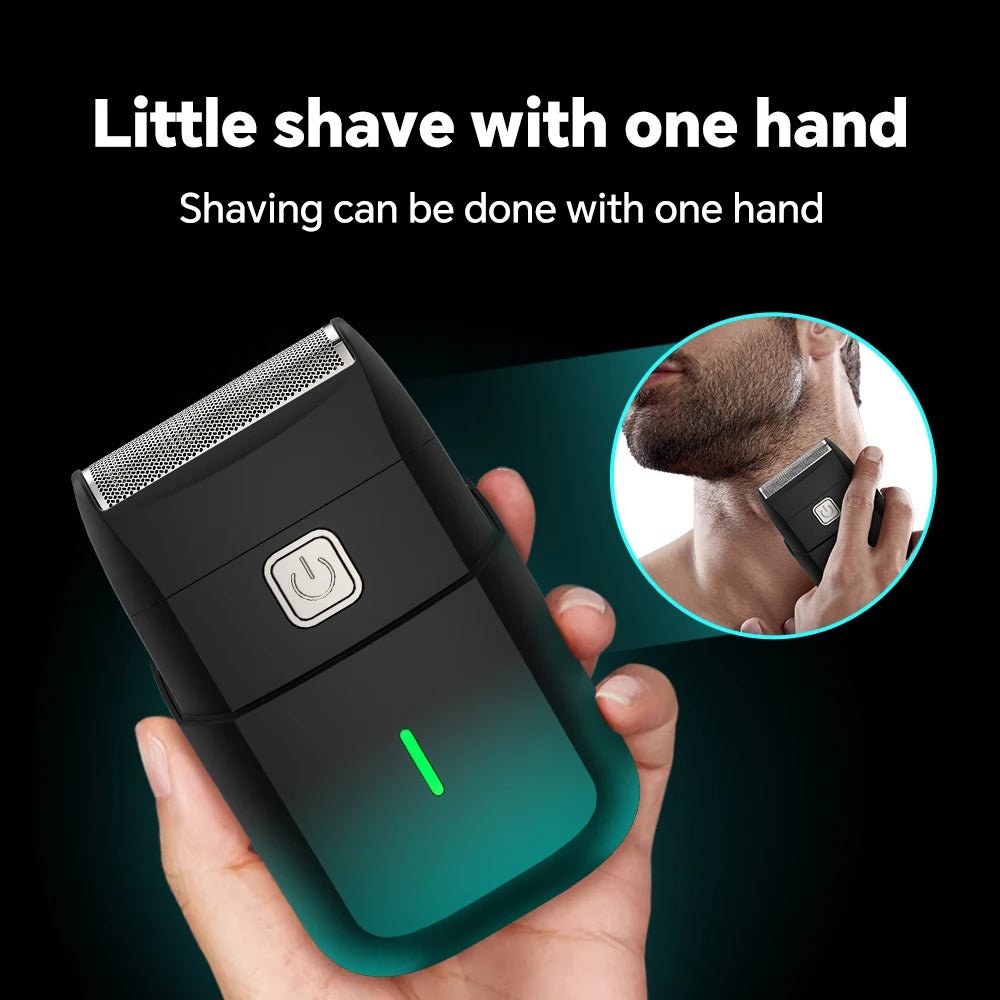 Ultimate Smooth Shave - GERTZY's Portable Rechargeable Shaver - MENLOFT LLC