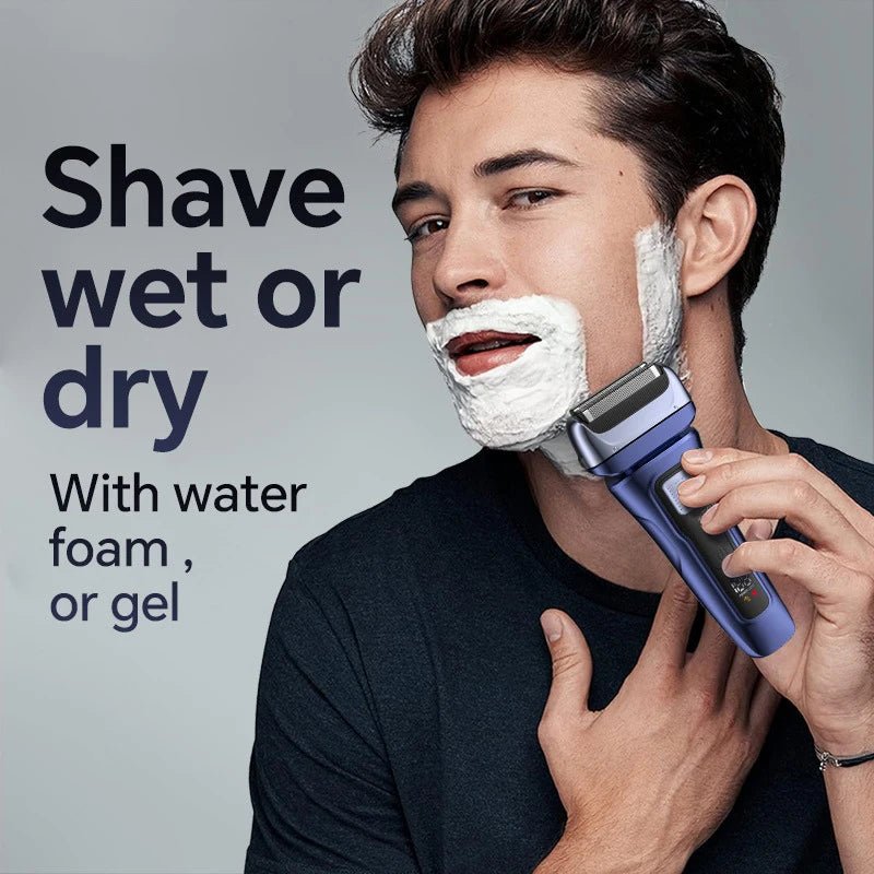 Ultimate Wet & Dry Electric Razor for Men - Menloft