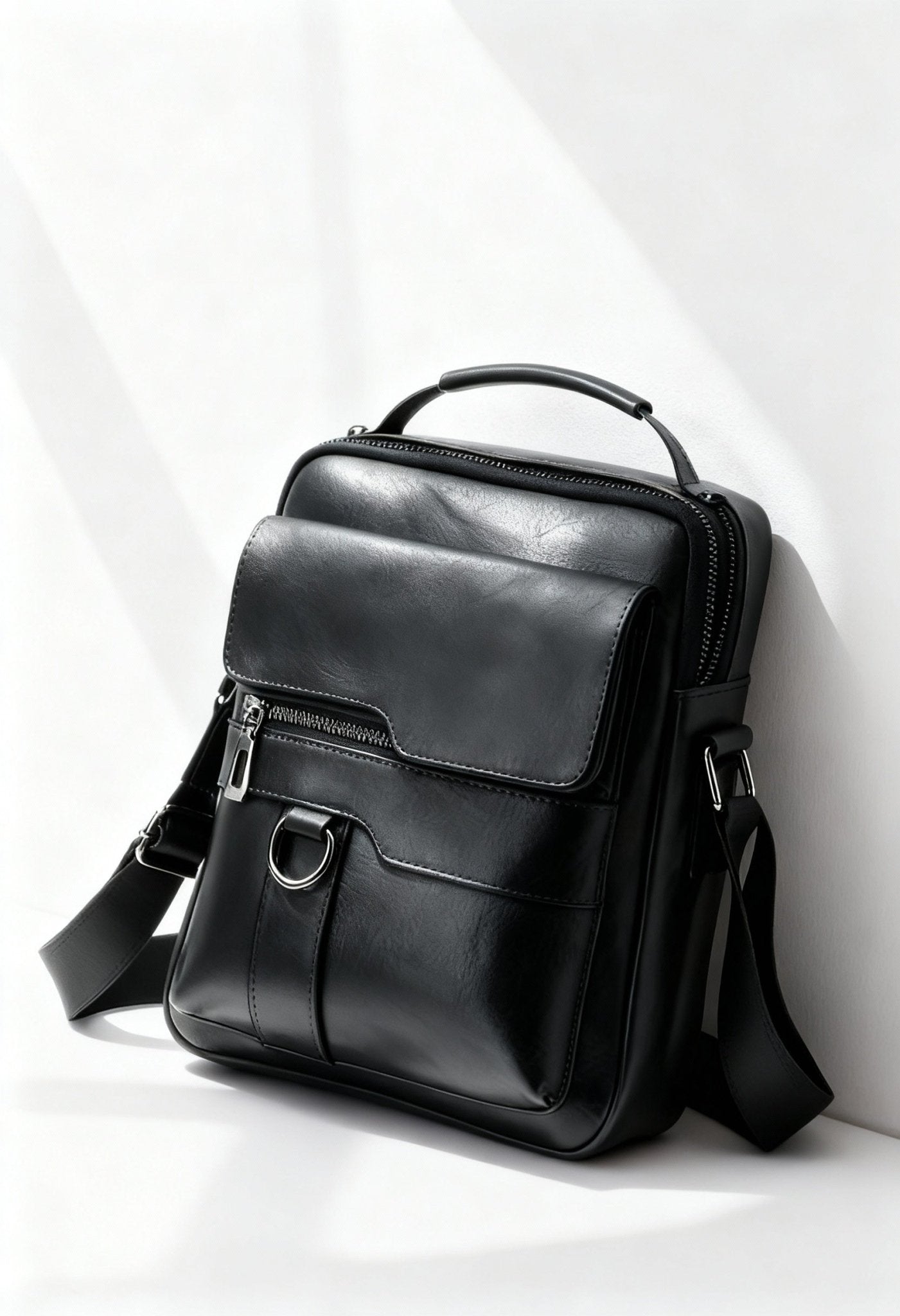 WEIXIER Men's Vintage Crossbody Bag - Timeless Elegance - Menloft